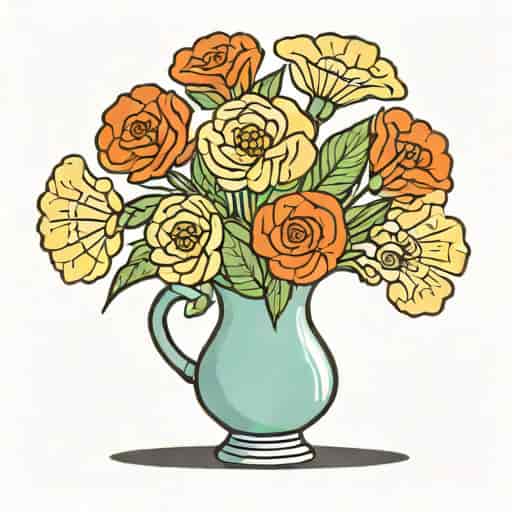 Vintage Handkerchief Vase