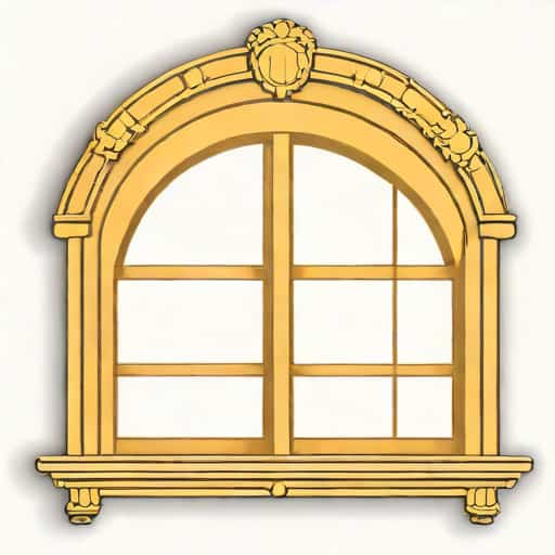 Window Pediment Interior