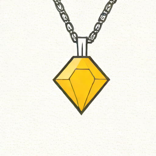 Yellow Diamond Pendant