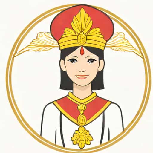 Young Ceremonial Attendant