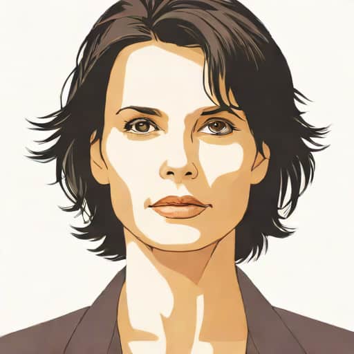 Young Juliette Binoche