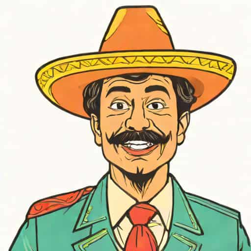 Young Mexican Comedian